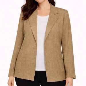Doncaster Linen Blend Blazer Jacket